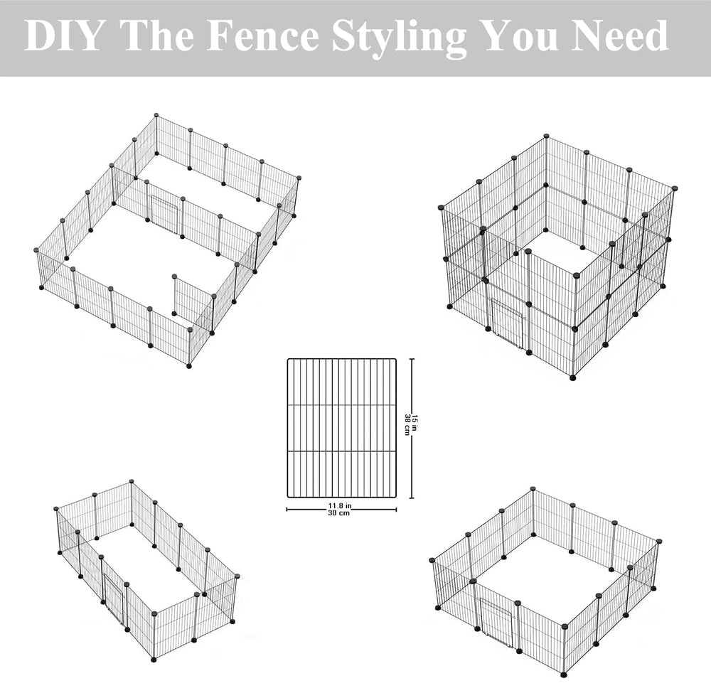 LURIVA guinea pig cage close-up highlights sturdy metal wire for indoor use.