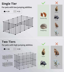 LURIVA hedgehog-hamster setup with clear visibility from multiple angles.