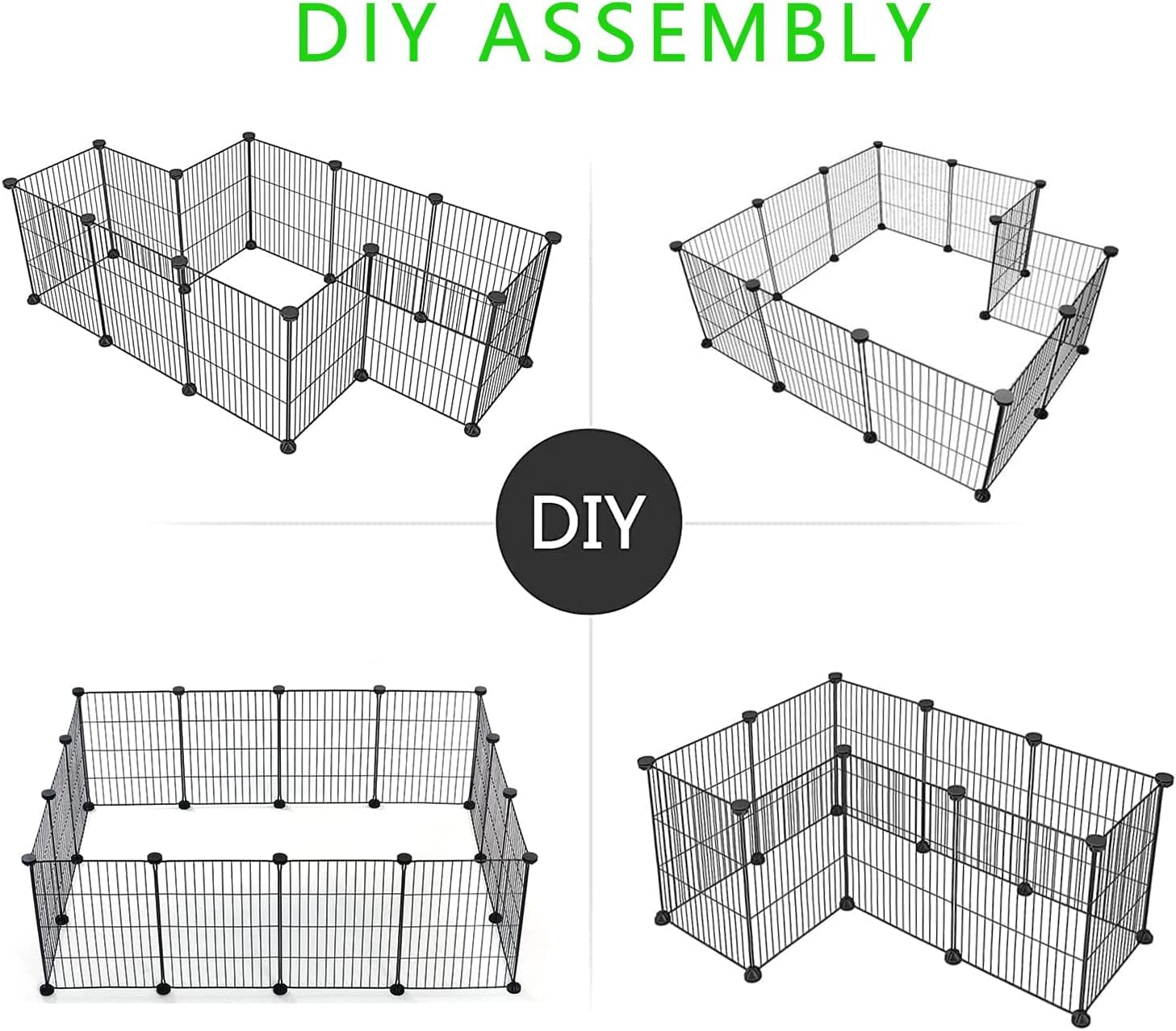 LURIVA metal-wire-cage is easy to clean and maintain.