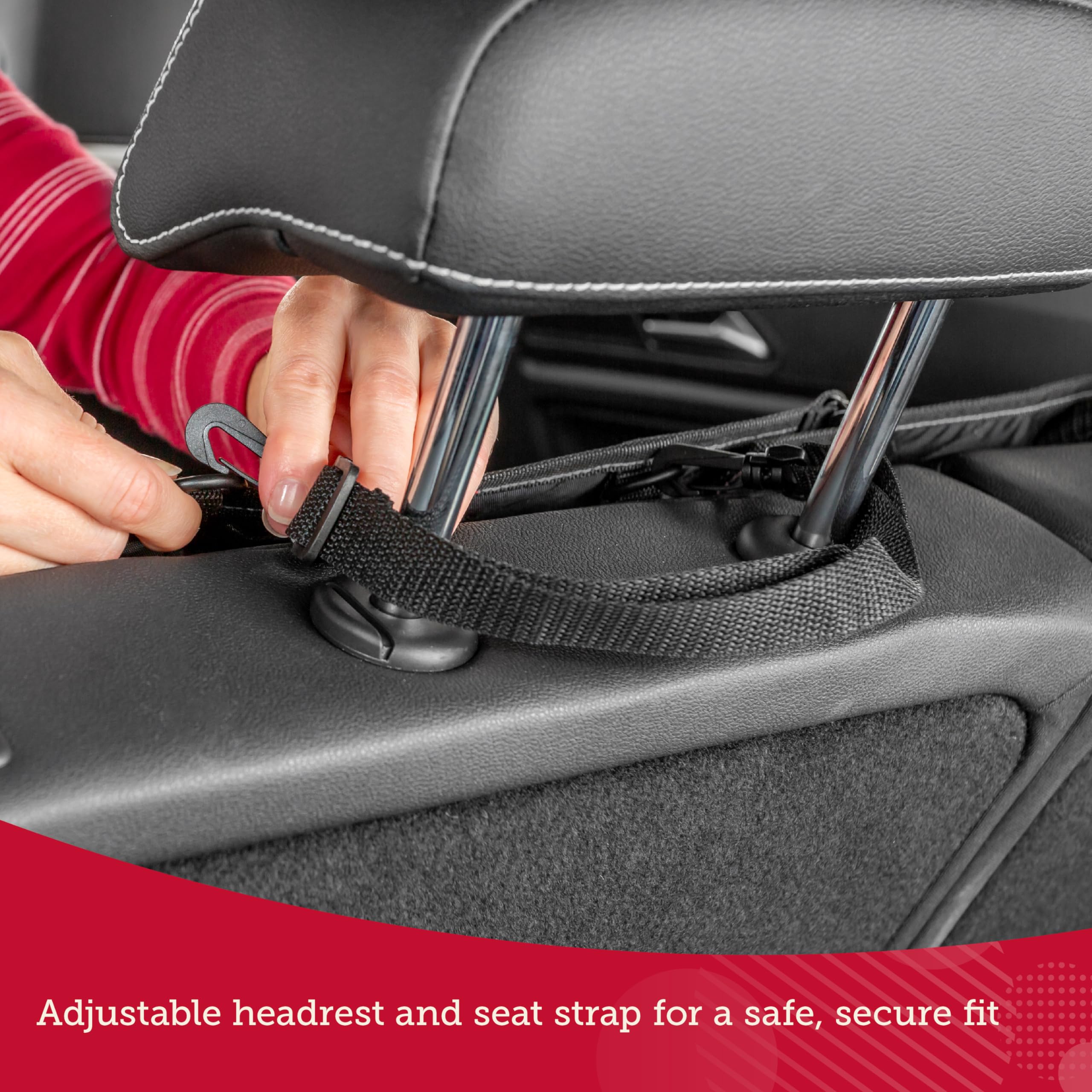 Lusso Gear side-flaps protect seat edges while keeping fur-free crevices