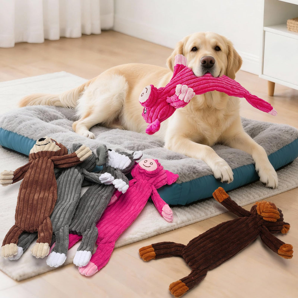 Luudoogs raccoon no-stuffing toy adds variety to fetch sessions