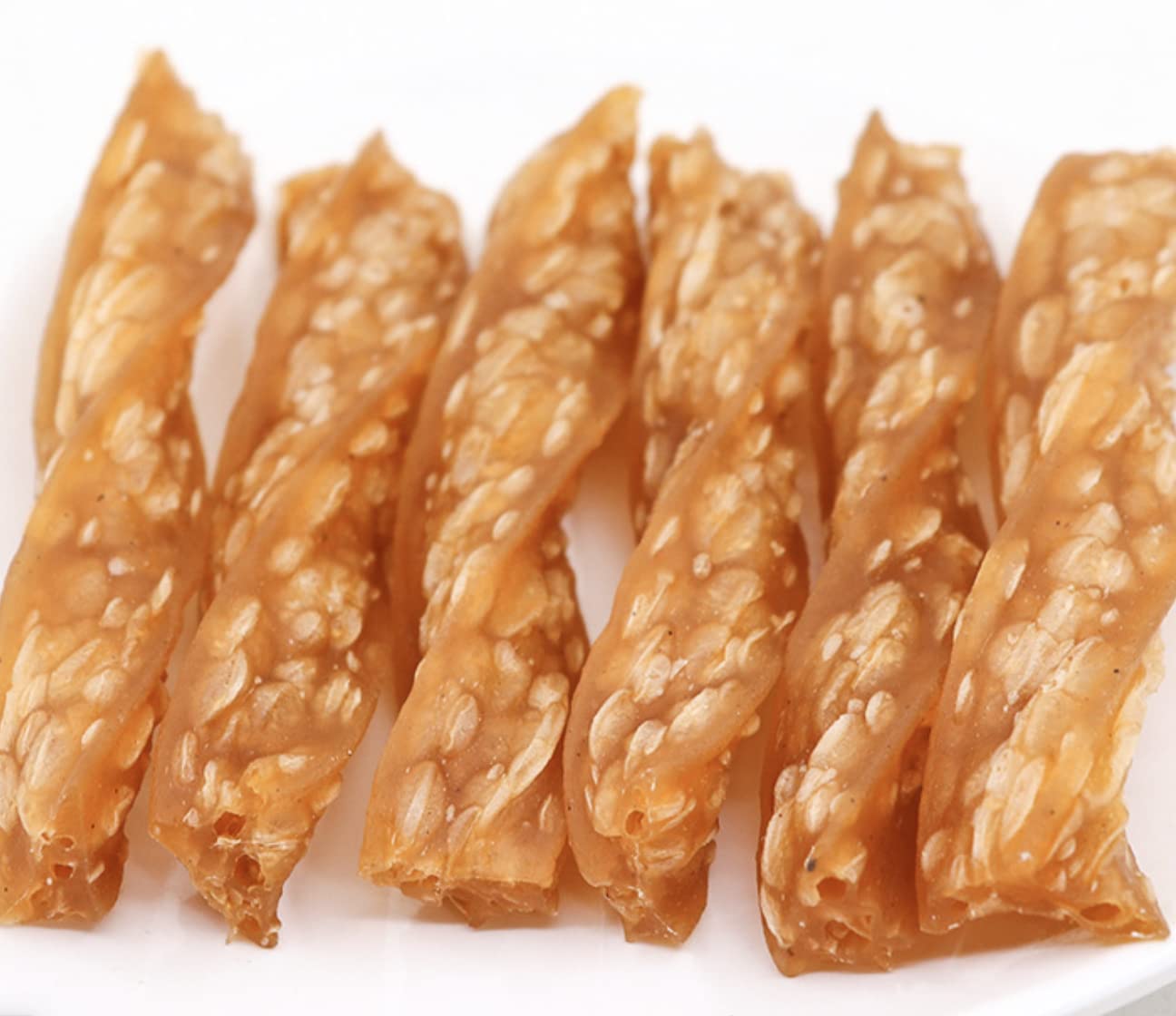LuvChew chicken chew sticks ingredient list highlights natural chicken and vegetables for a wholesome snack.