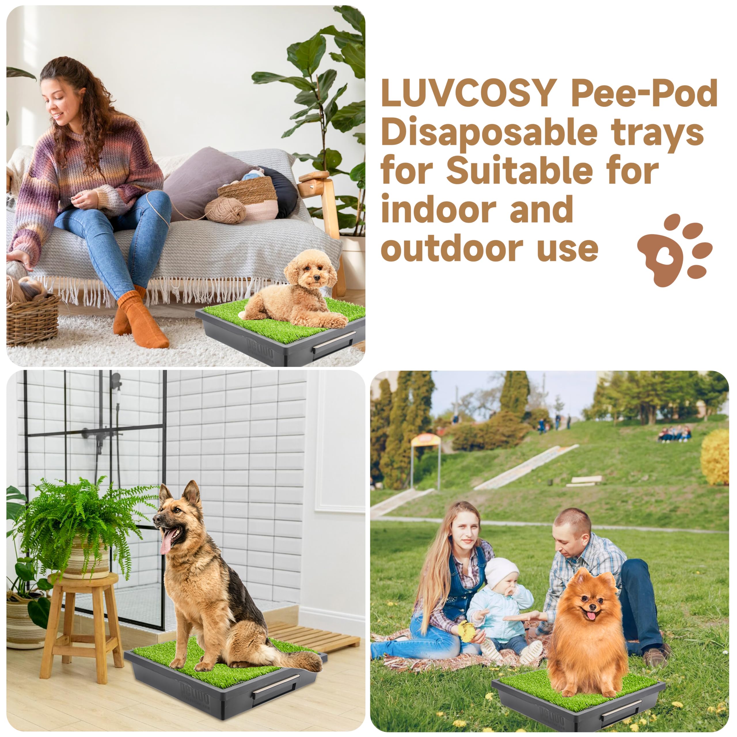 Durable construction helps contain waste and prevent leaks during use.