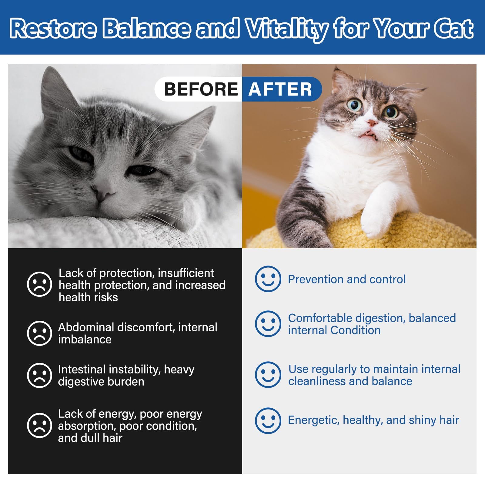LuxeVib DEWORMER for Cats flat-pack display invites quick product comparison.