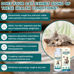LuxeVib Dewormer bottle closeup highlights clear labeling for confident dosing