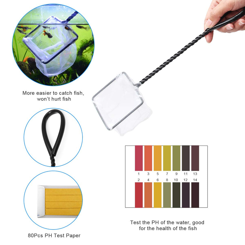 Luxiv pH paper set for quick water testing during maintenance