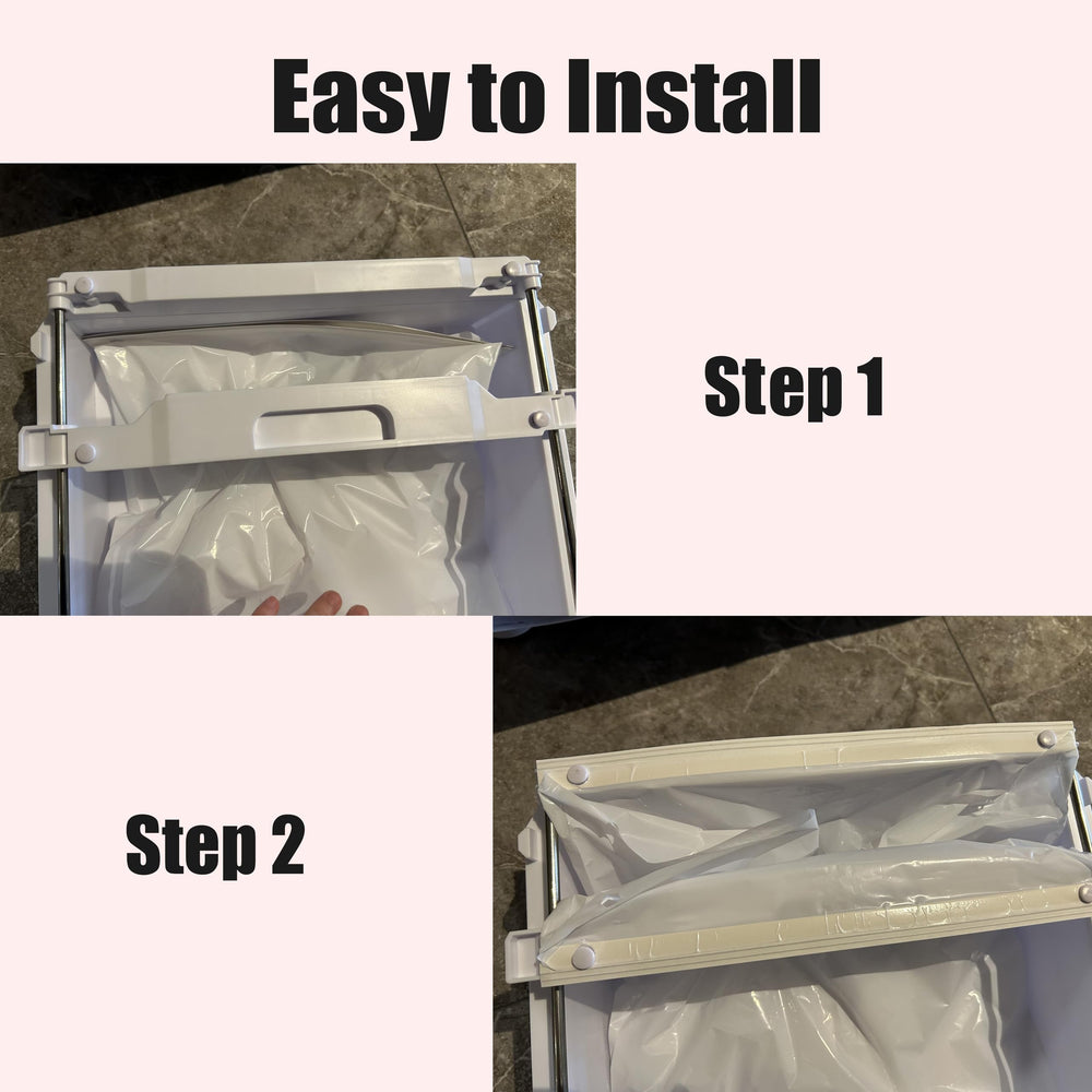 Luxrise liner installation and removal is simple and mess-free.