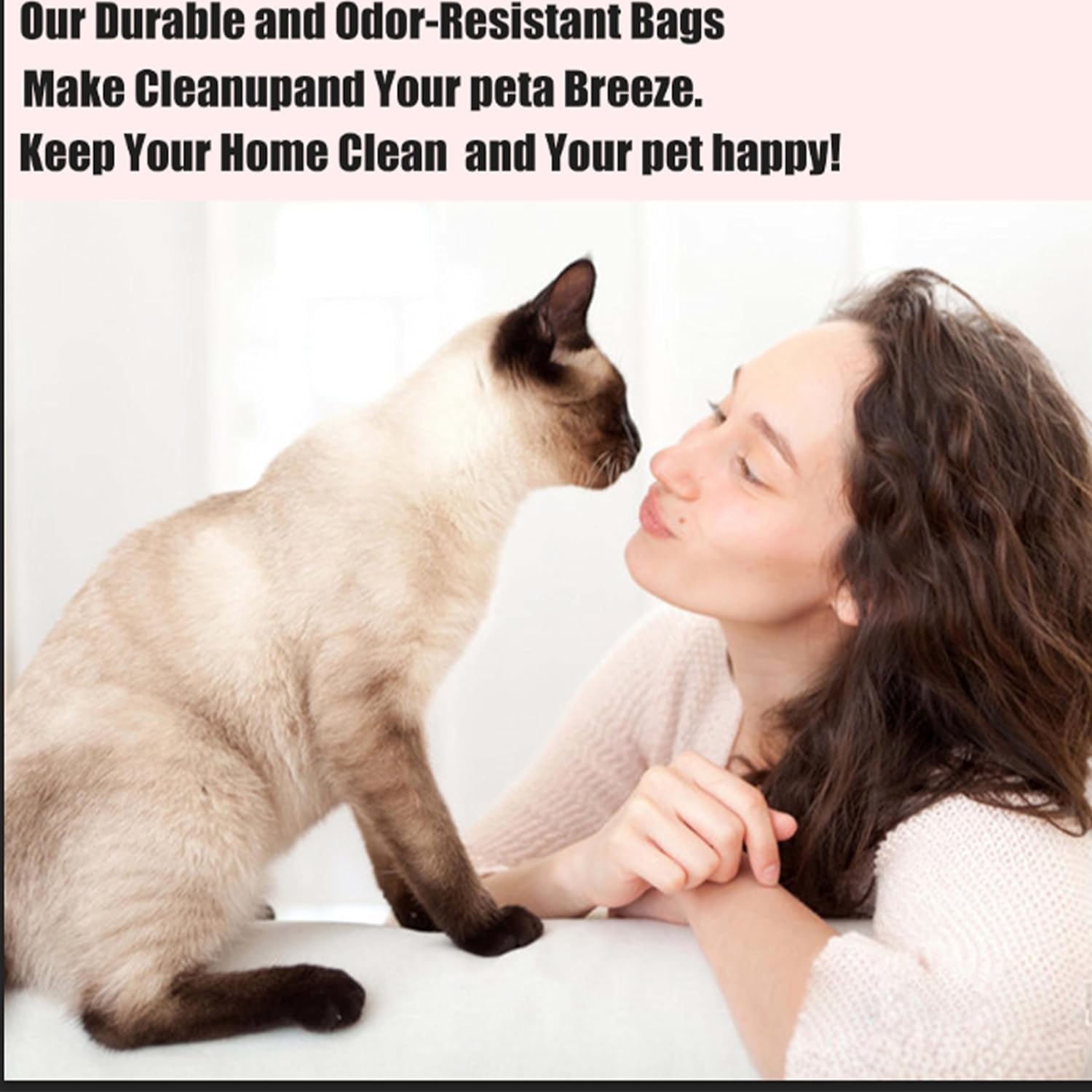 Luxrise odor-control feature illustrated for a fresher home between changes.