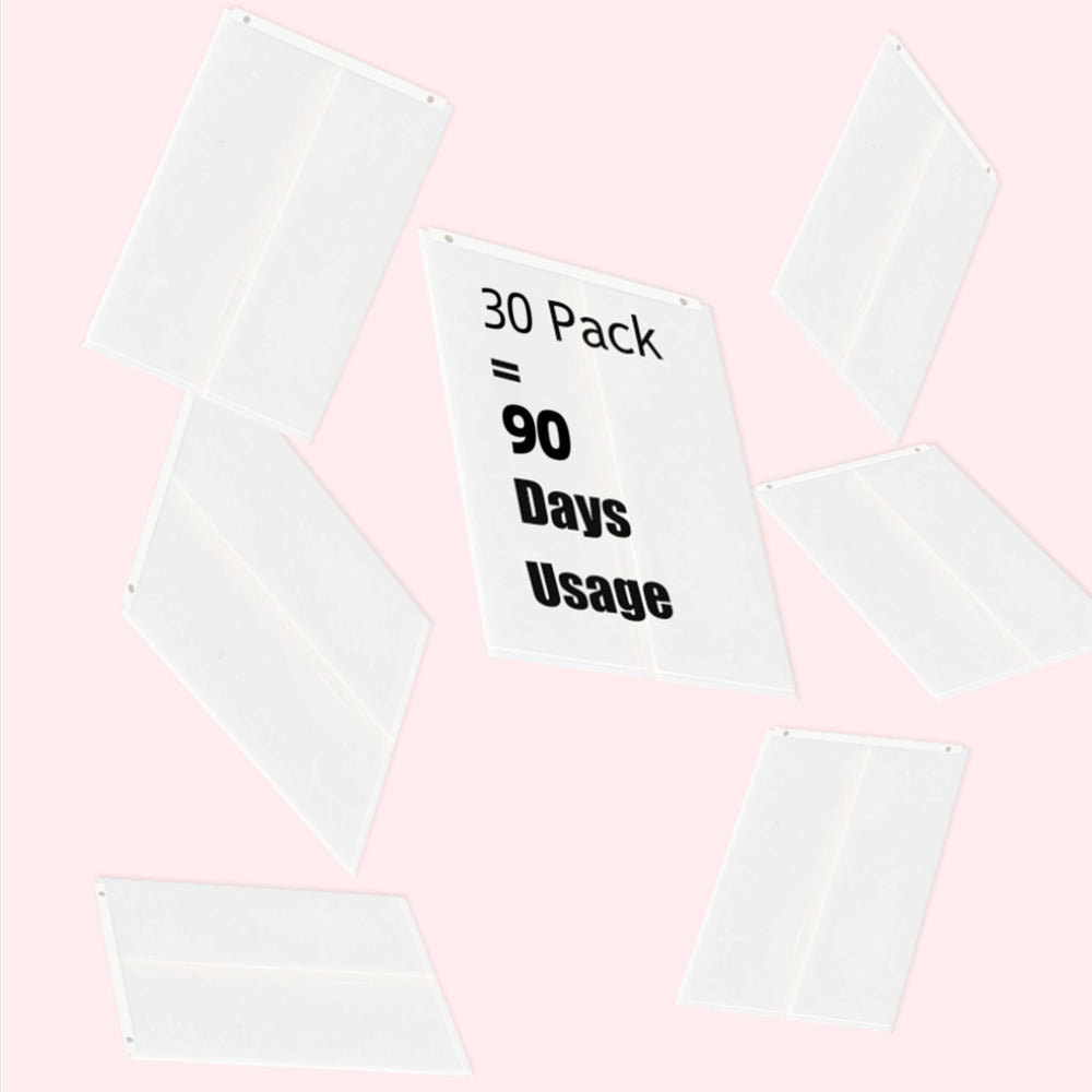 Luxrise 30-bag use guide visual explains long-term value.