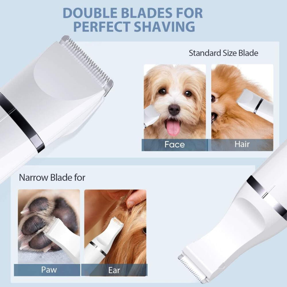 Luxuz guide combs enable trimming coats of different lengths