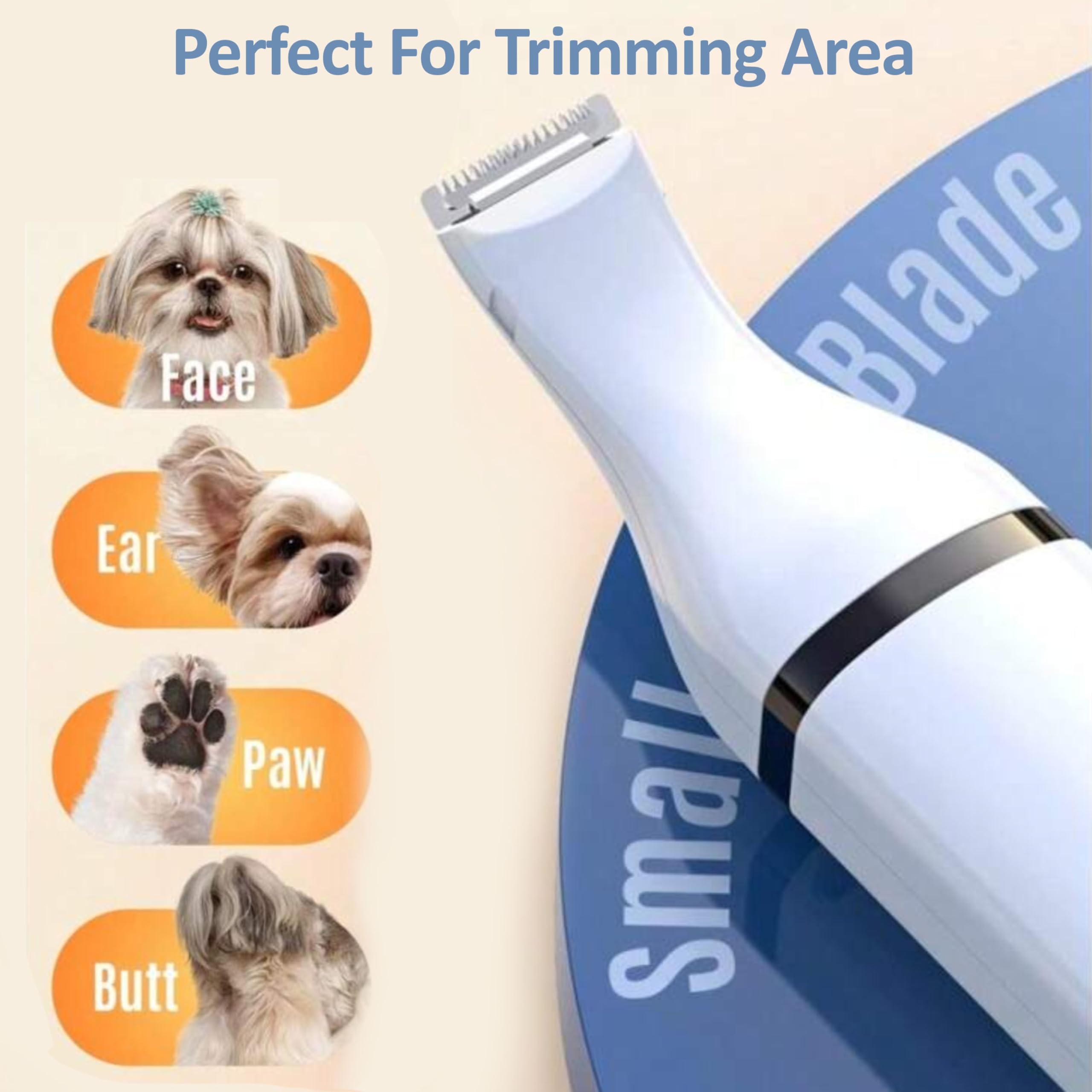 Luxuz nail grinder and paw trimmer shown for safe nail care