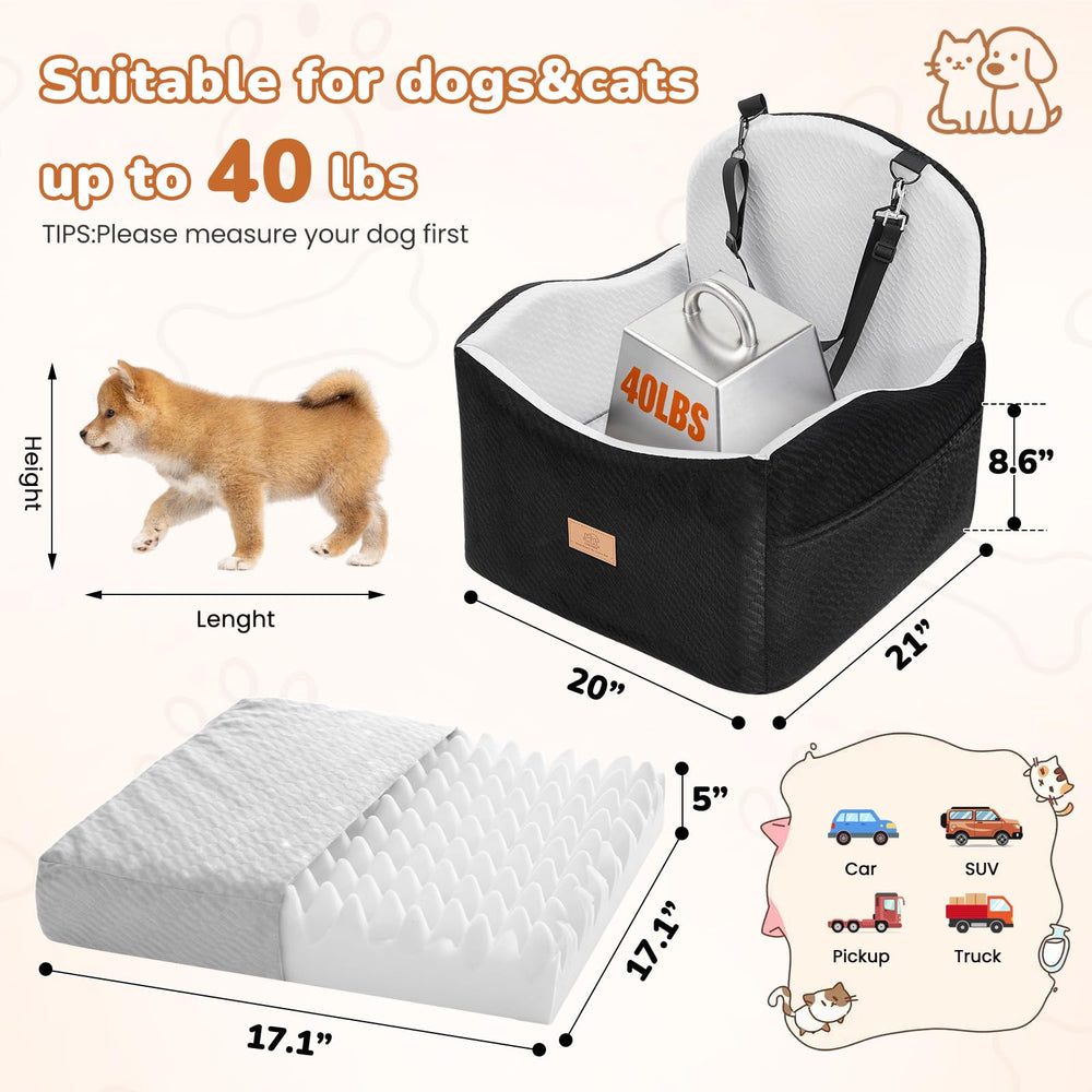 LUXYBEE removable cover is machine-washable for easy cleaning.