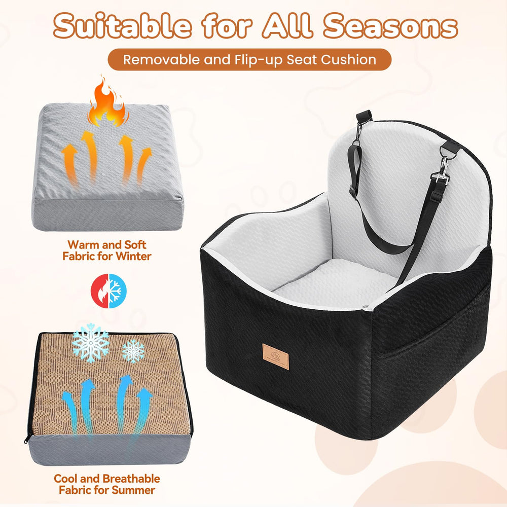 LUXYBEE built-in pockets keep toys and treats within reach.