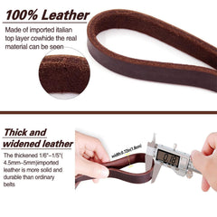 LWBMG handmade braided-leash detail emphasizes craftsmanship and resilience.