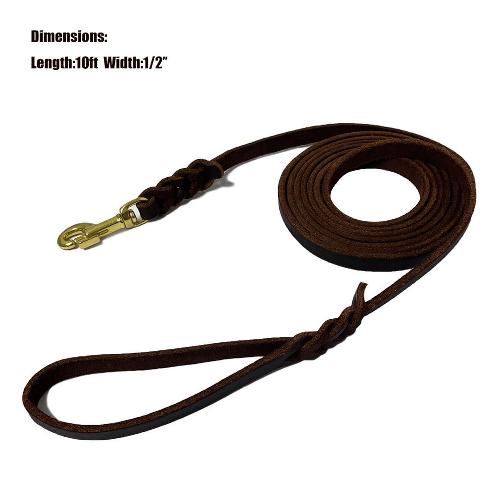 LWBMG heavy-duty leash withstands tension for secure daily outings
