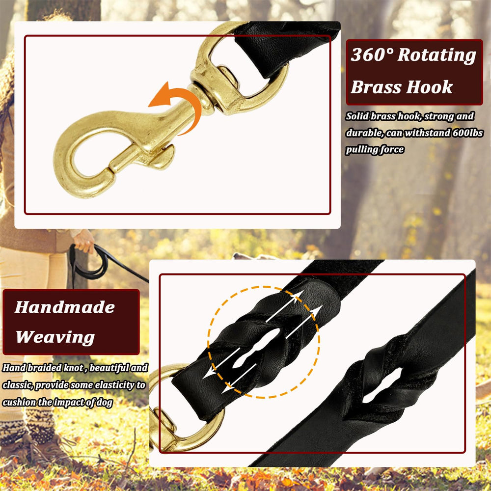 LWBMG military-grade training leash for small to large dogs