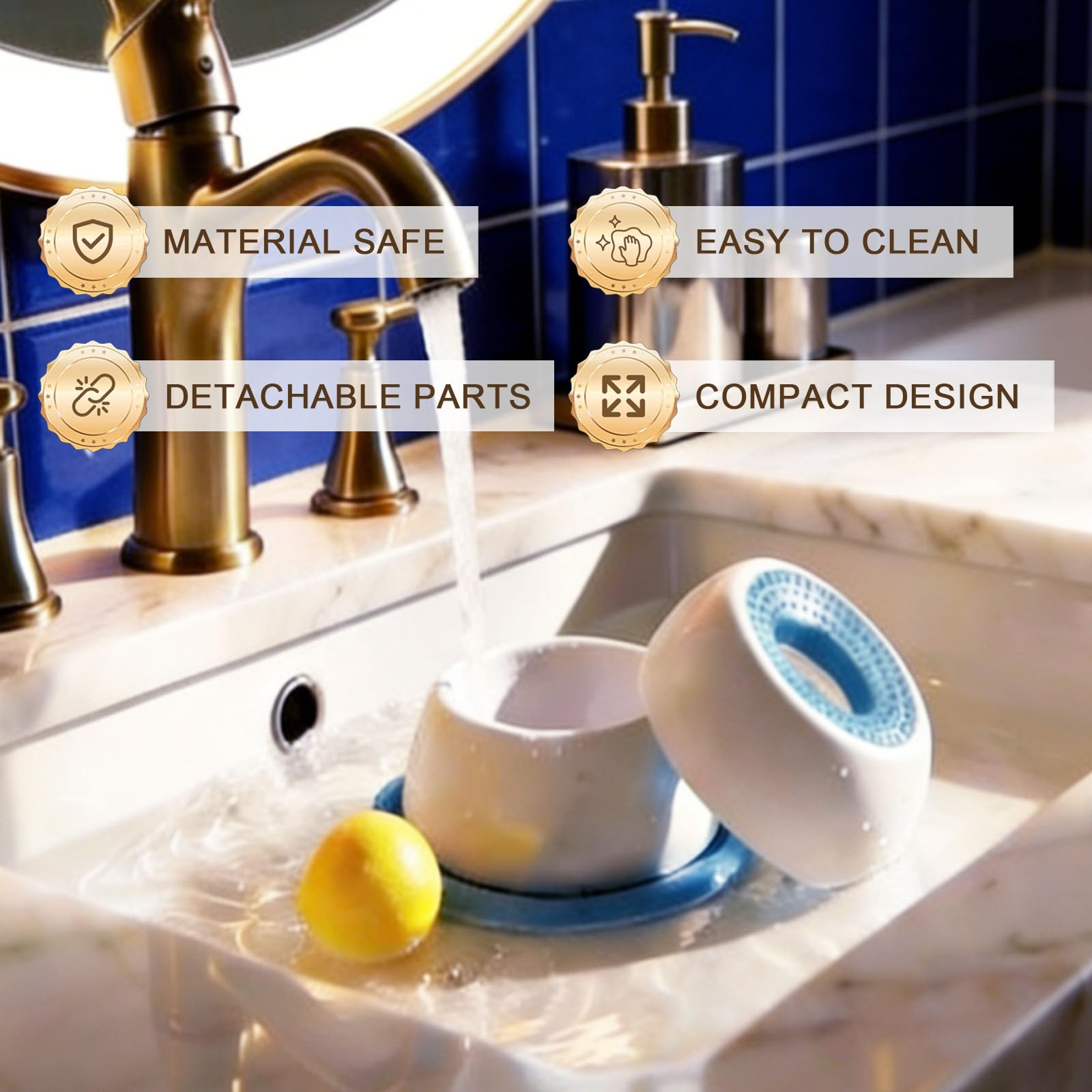 LWPFSD Dishwasher-safe materials allow easy cleaning after meals.