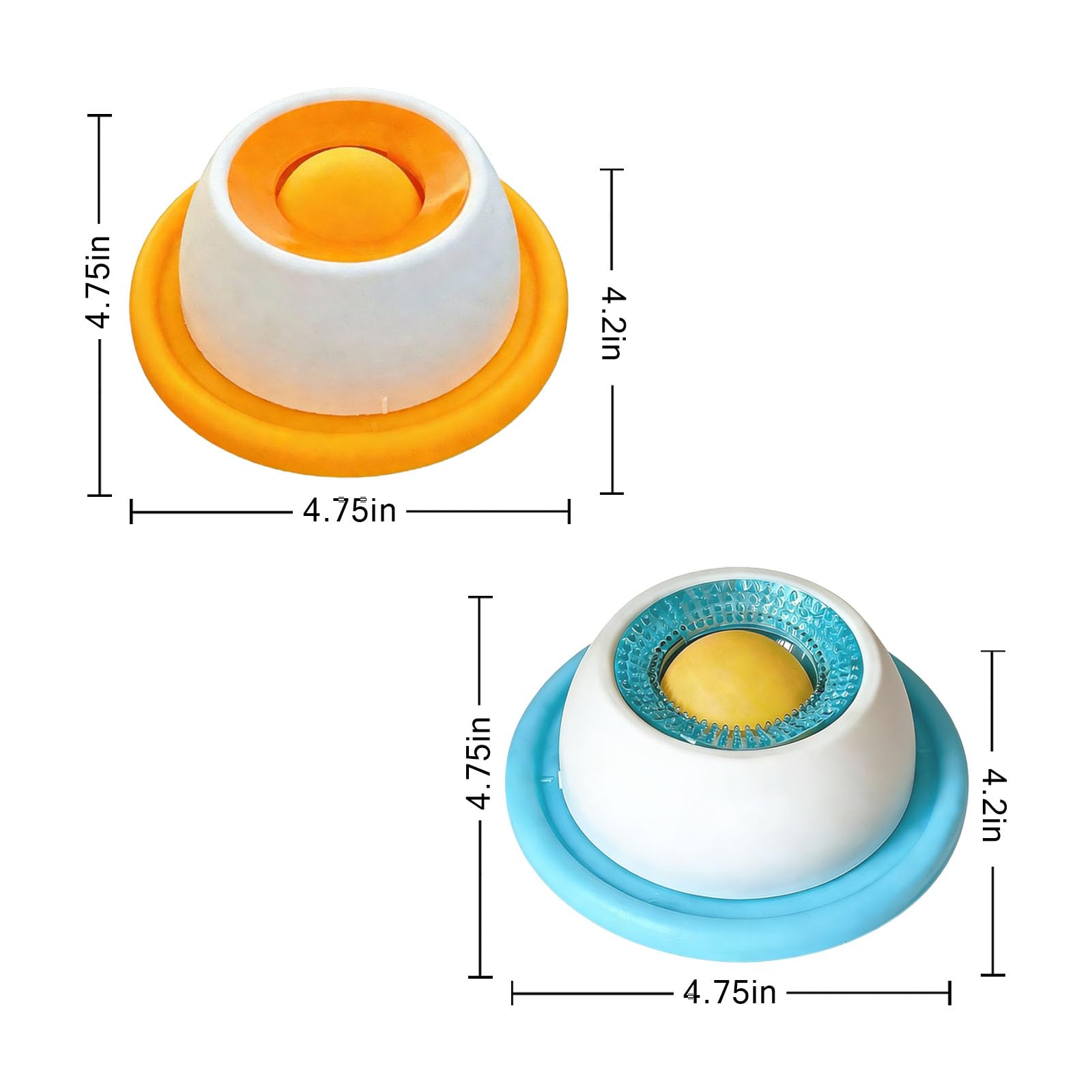 LWPFSD Non-slip base keeps the bowl steady during enthusiastic licking.