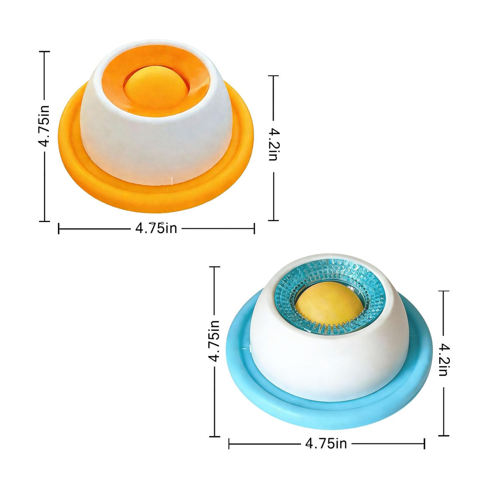 LWPFSD Non-slip base keeps the bowl steady during enthusiastic licking.