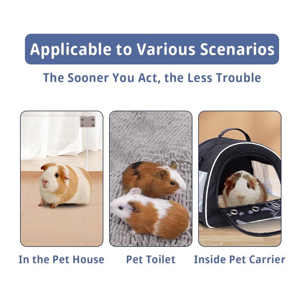 LWYMX 4-pack liners for multi-pet cages and protection