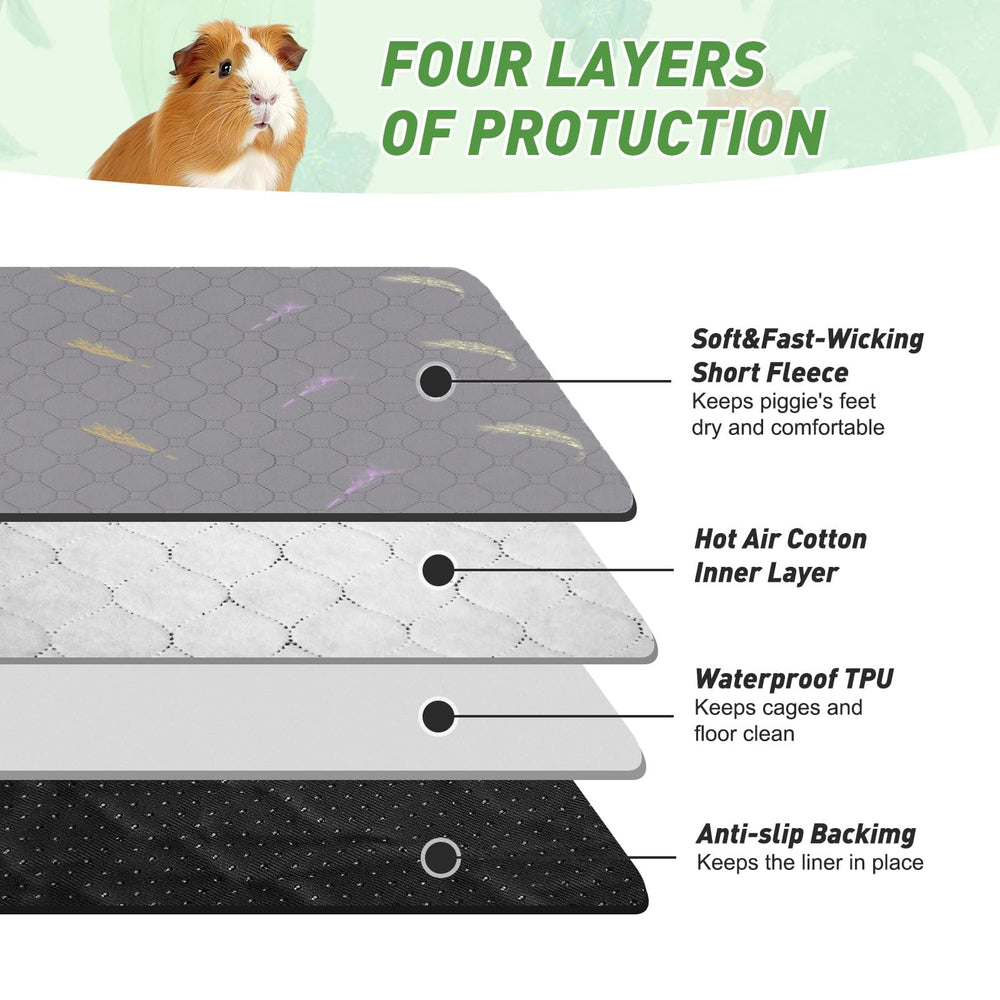 LWYMX anti-slip bottom keeps the liner in place during play