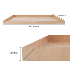 LWYMX raised-edge liner prevents leaks and spills