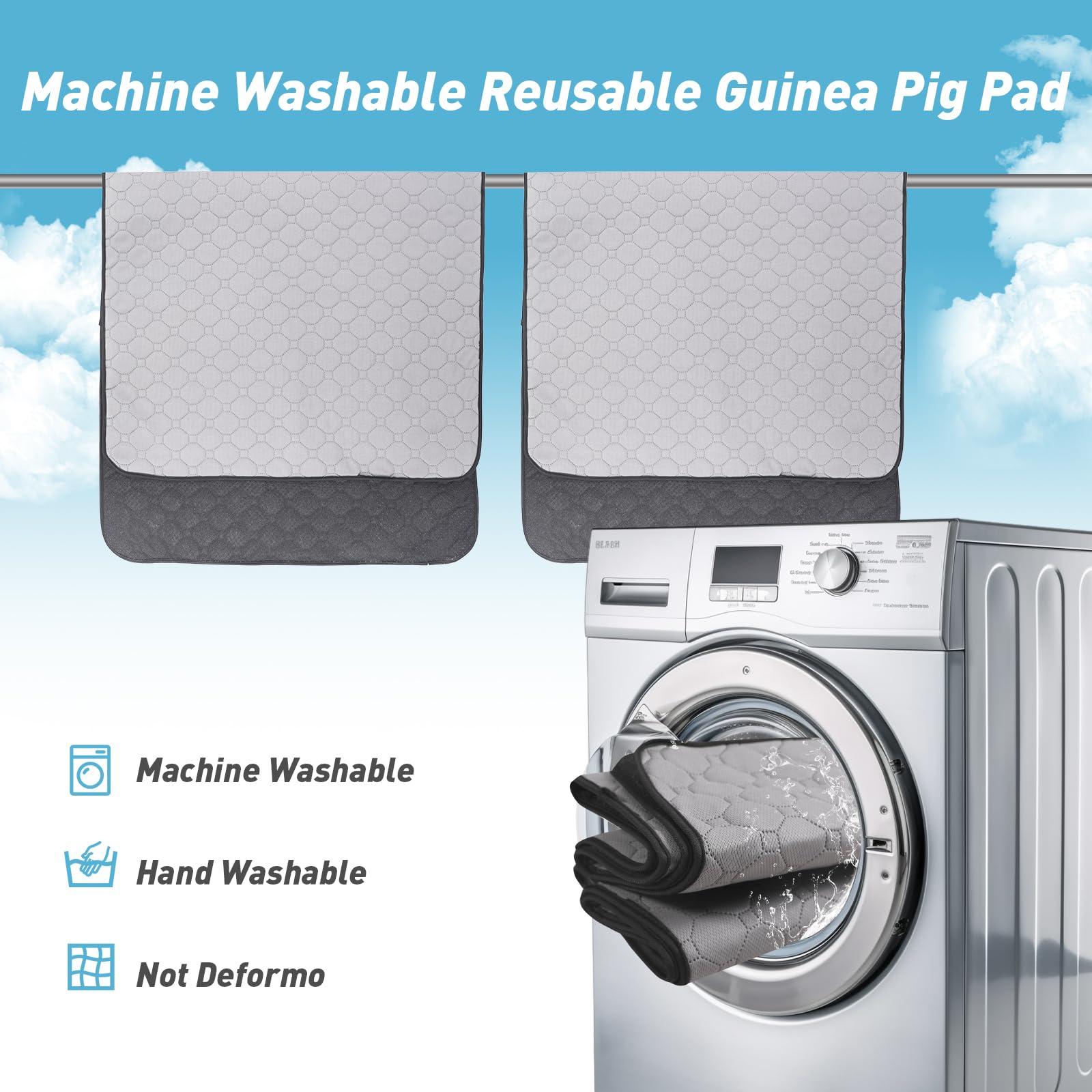 LWYMX easy to clean and install for busy pet owners.