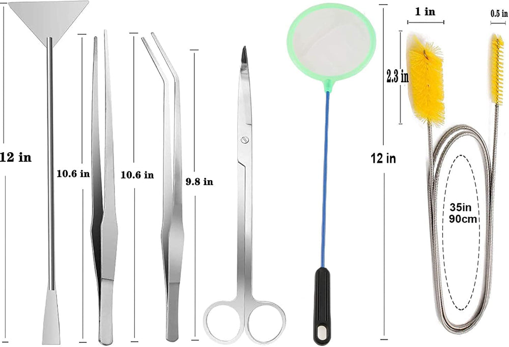 Lxiyu straight aquarium tweezer for secure grip during delicate placement