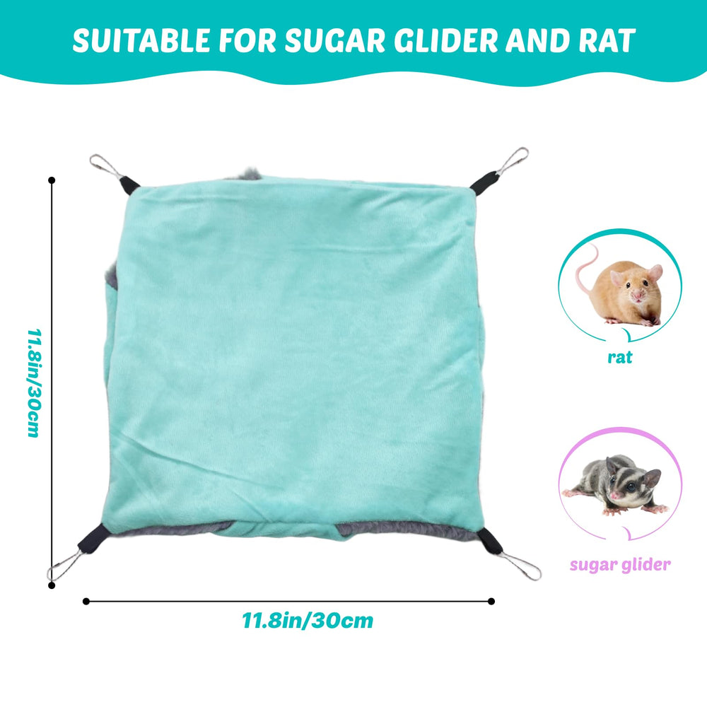 LYART small-pets nap hammock creates extra resting spots in cages.