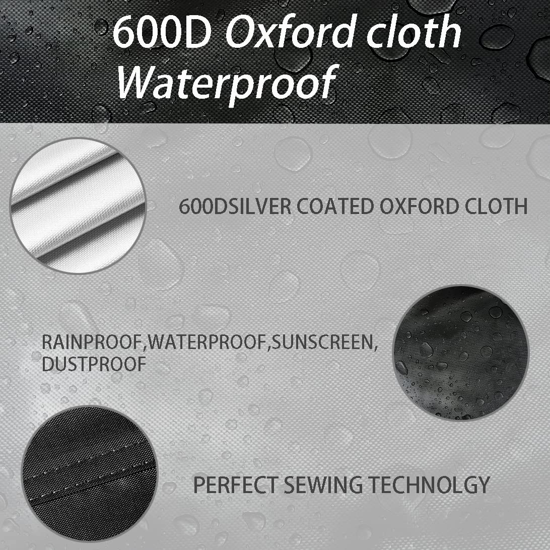LYBOSH 600D cover fits 8.1'D x 4.1'W x 6.06'H cages for reliable protection