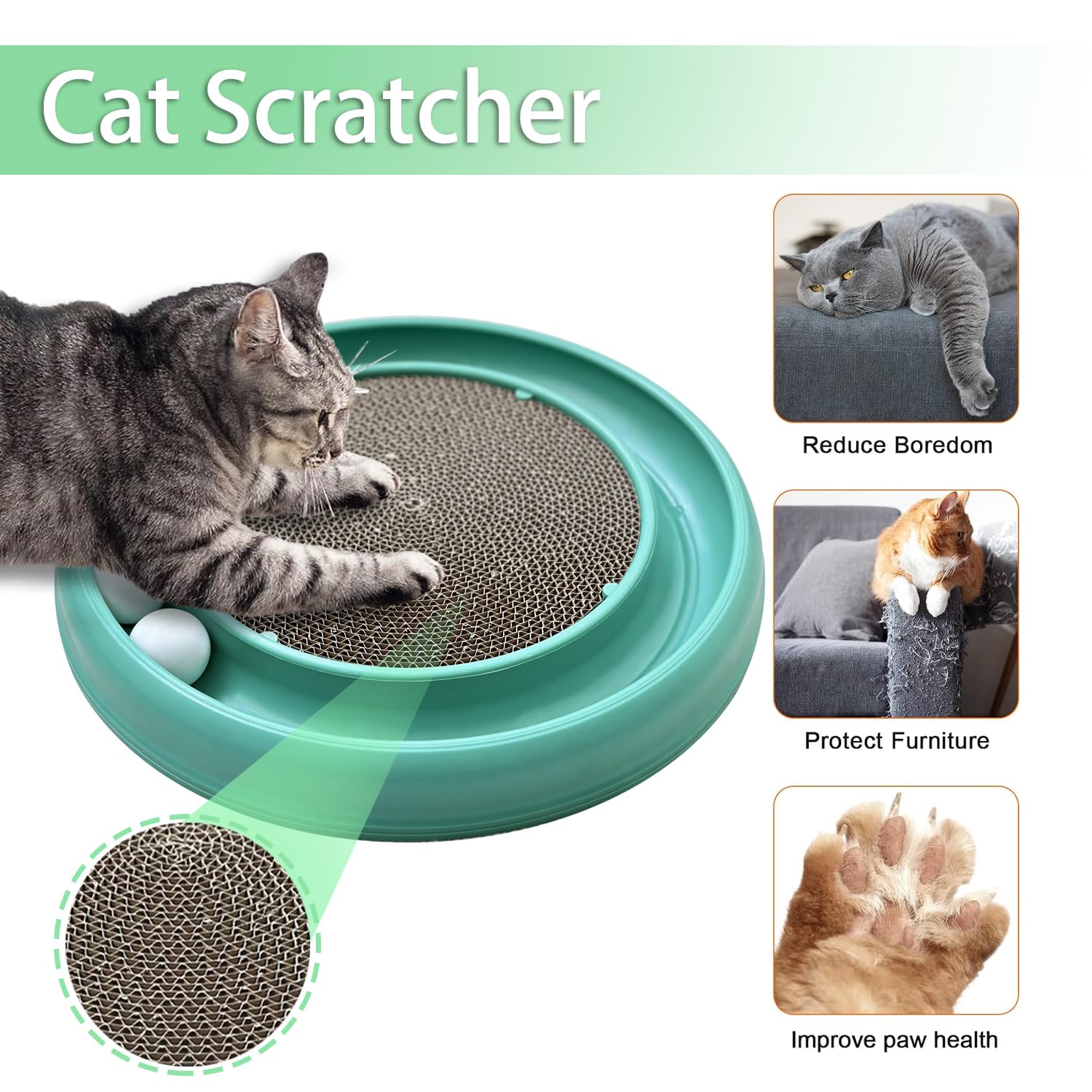 The LYCTDD cat ball track base close-up shows stable setup and durability.