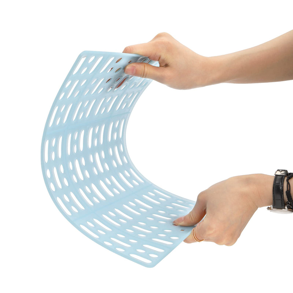 Lyellfe rabbit cage mat-hole-design promotes easy waste separation and cleaning.