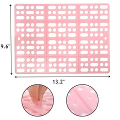 Lyellfe rabbit cage mat three-colors-set adds color while cushioning paws.