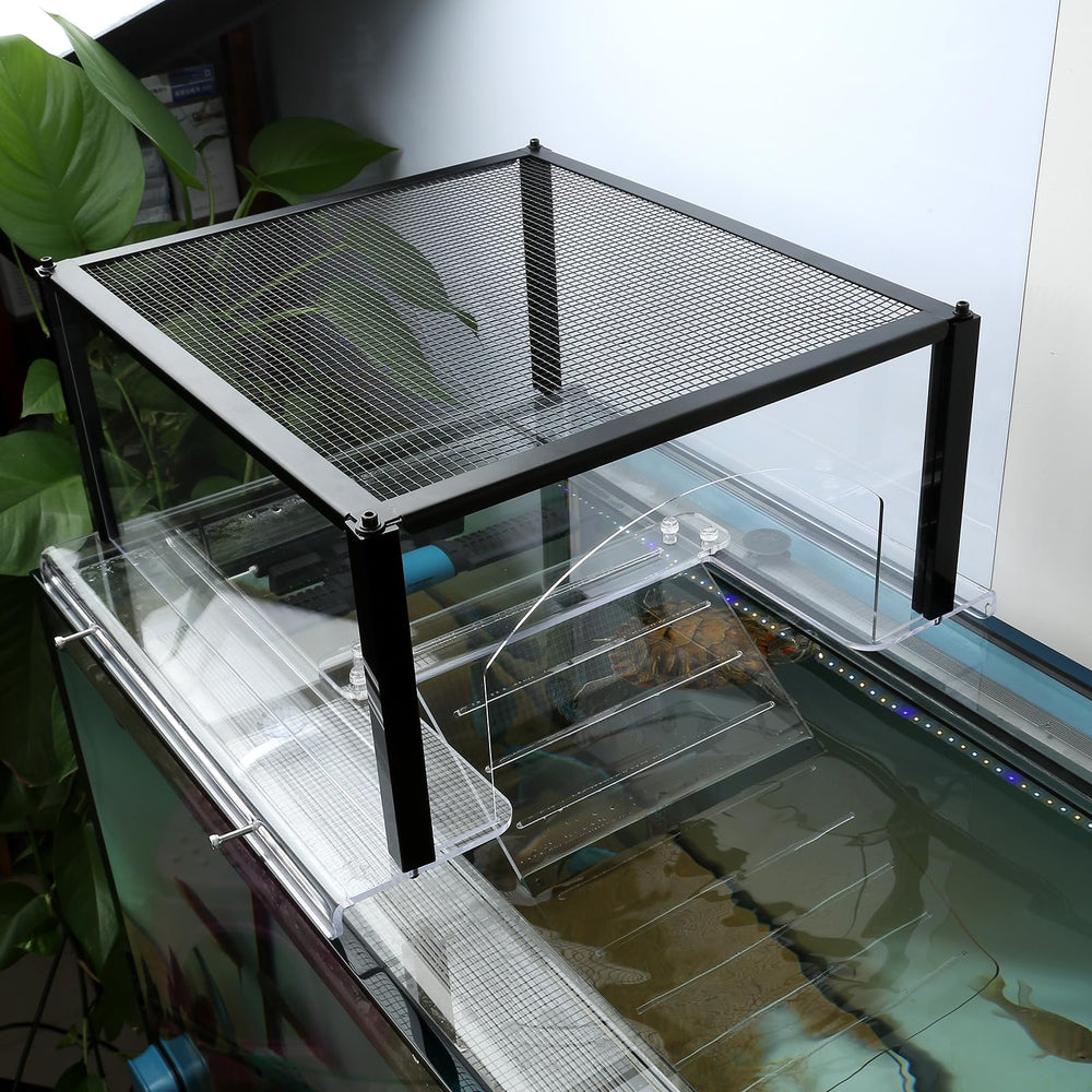 LYL LEYOULAND Turtle Topper metal mesh top supports heat lamps directly