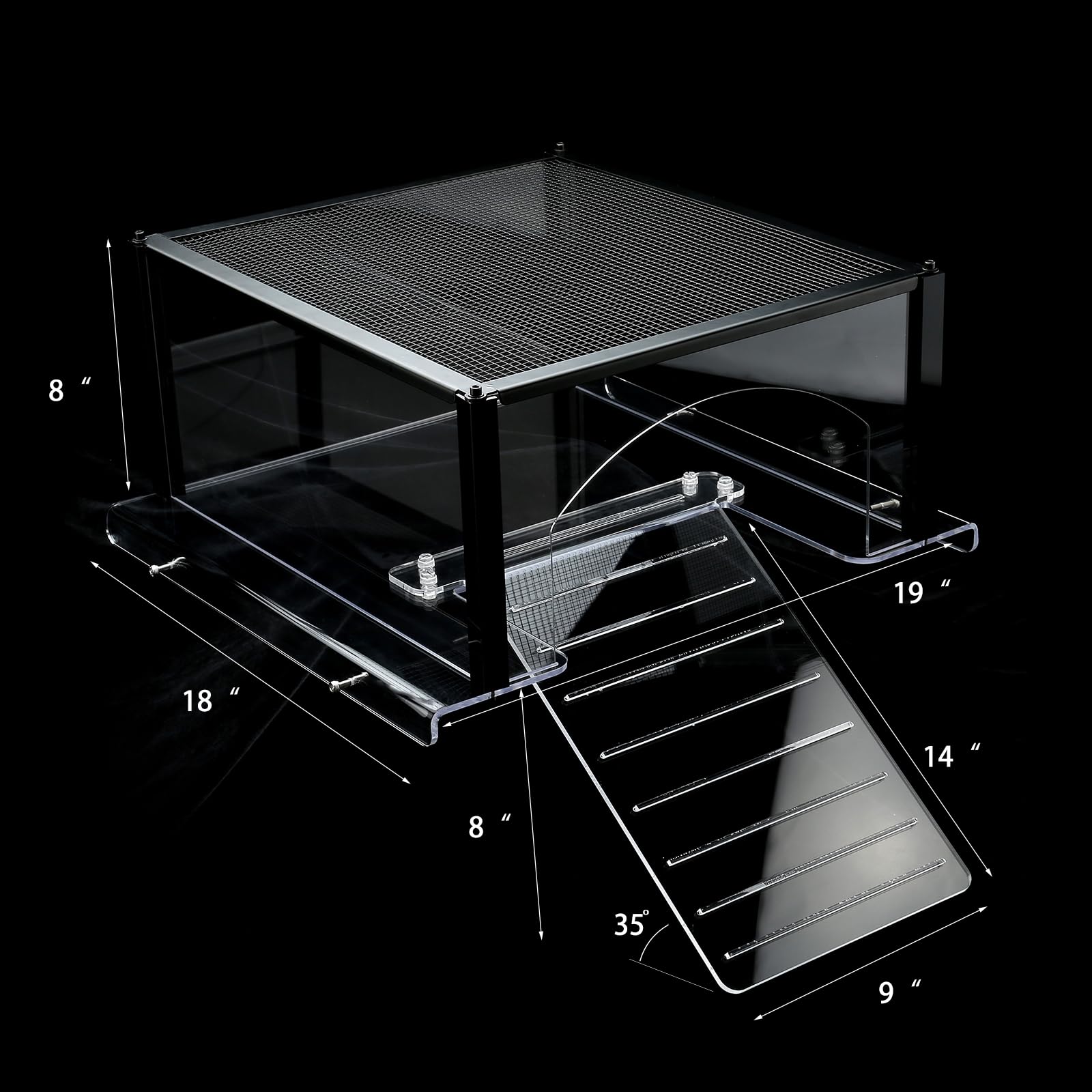 LYL LEYOULAND Turtle Topper adjustable left-right placement to avoid obstacles