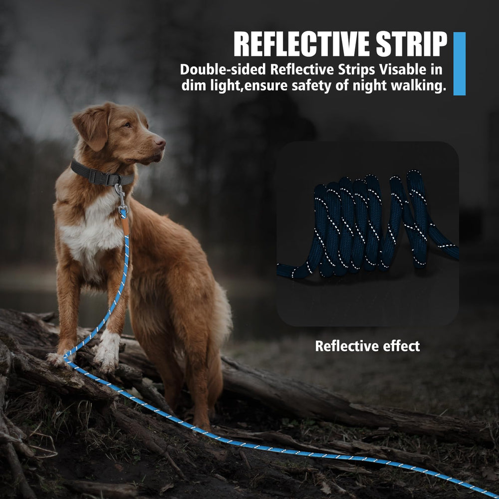 Lynxking heavy-duty rope leash designed for durable outdoor use.