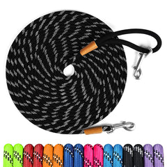 Lynxking Long Dog Leash padded-handle for comfortable daily walks.