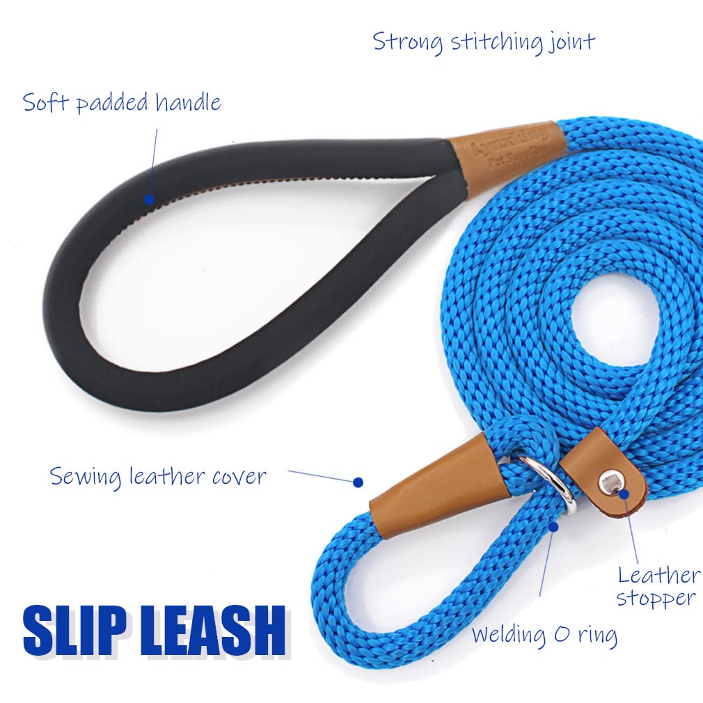 Lynxking 6 ft outdoor leash ideal for jogging and hiking.