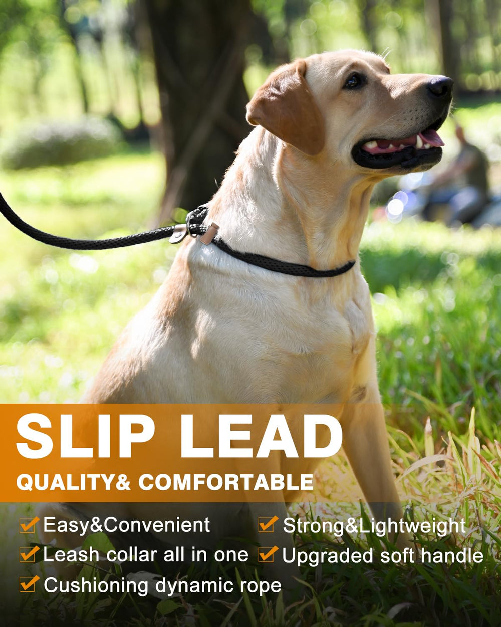 Lynxking slip-on-off design ideal for quick transitions with dogs.