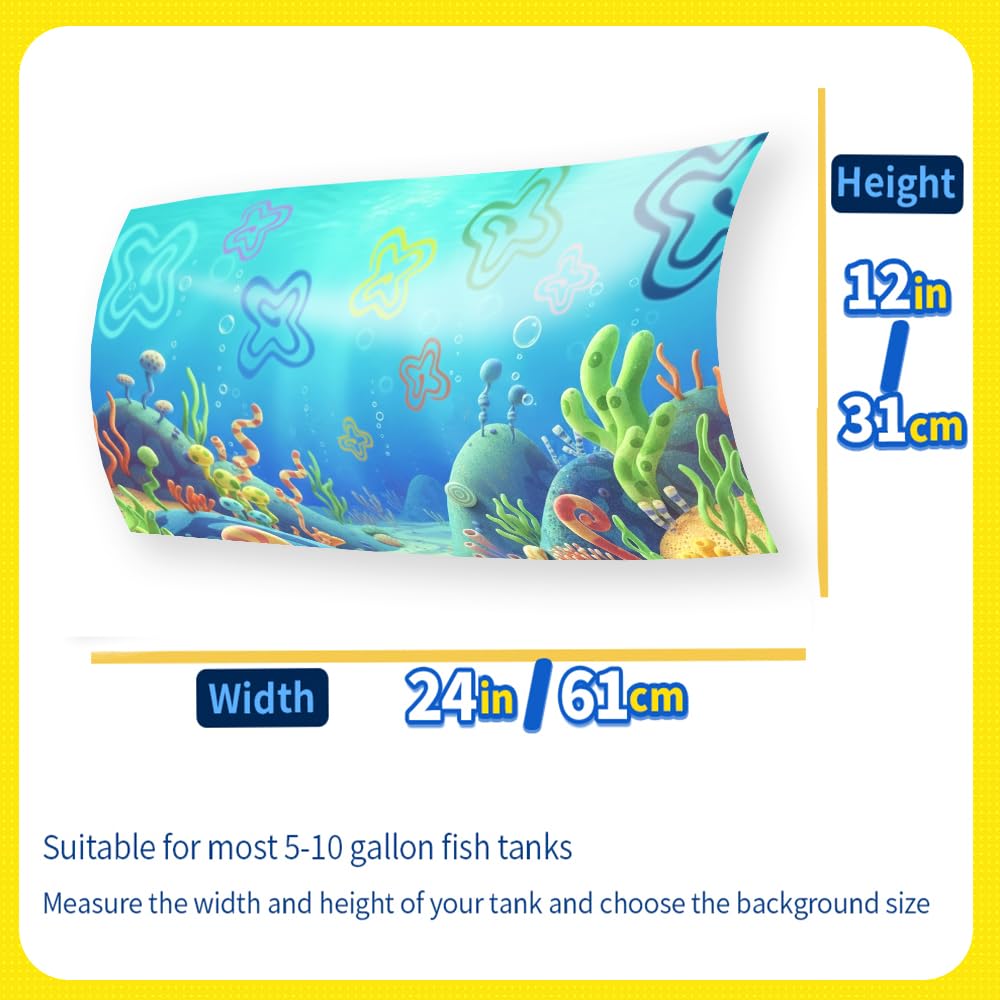 LYYAB backdrops hiding hoses for a tidier aquarium setup