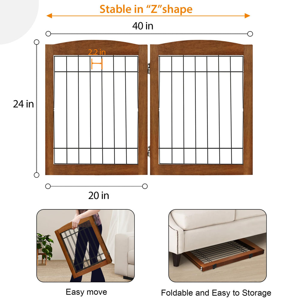 LZRS gate used on stairs or doorways for versatile containment