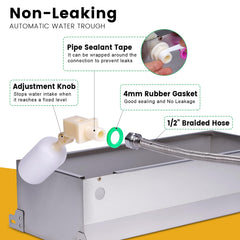LZWUNYXE float valve control enabling automatic refilling.