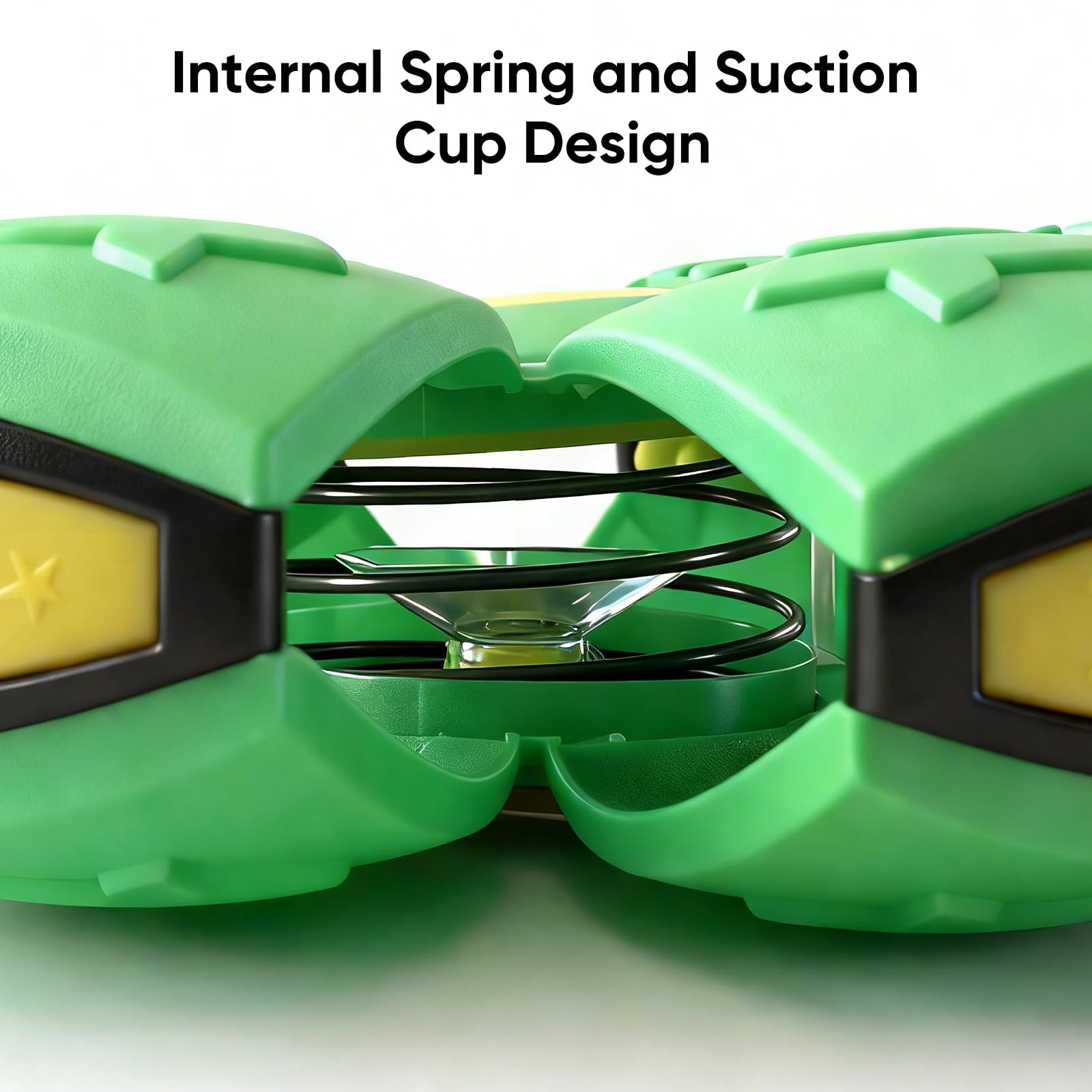 LzzzFZCF transformable ball easily flattens for storage and travel.