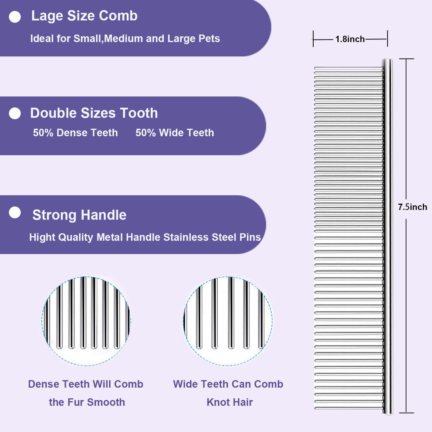 MABCM dense-pin design covers more area saving brushing time