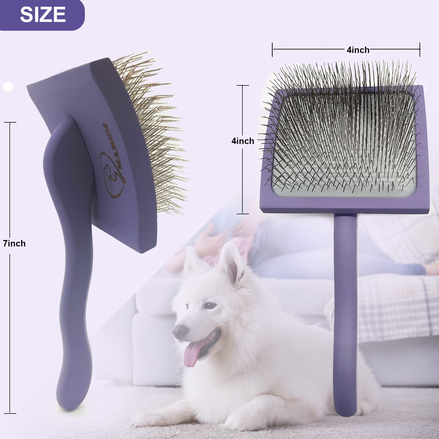 MABCM soft round-ended pins glide softly without scratching skin