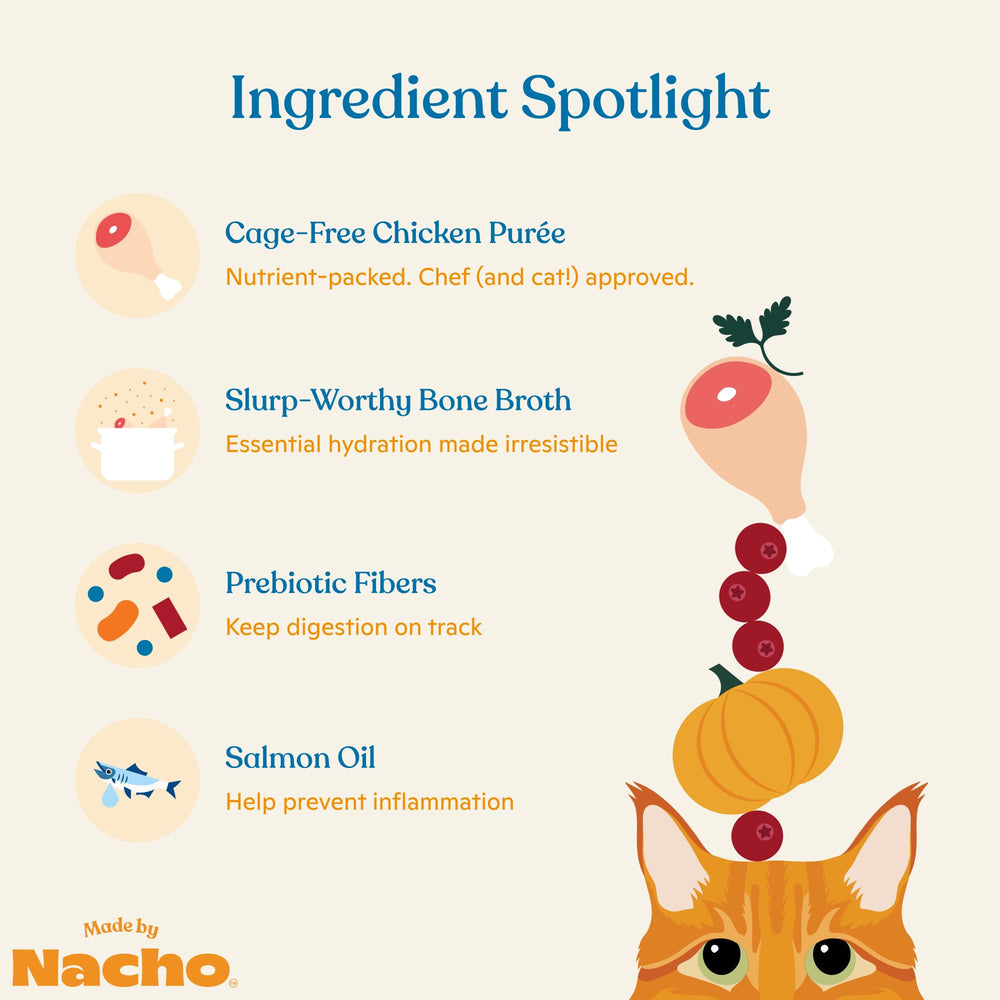 Made by Nacho digestive topper beet pulp for digestion support.