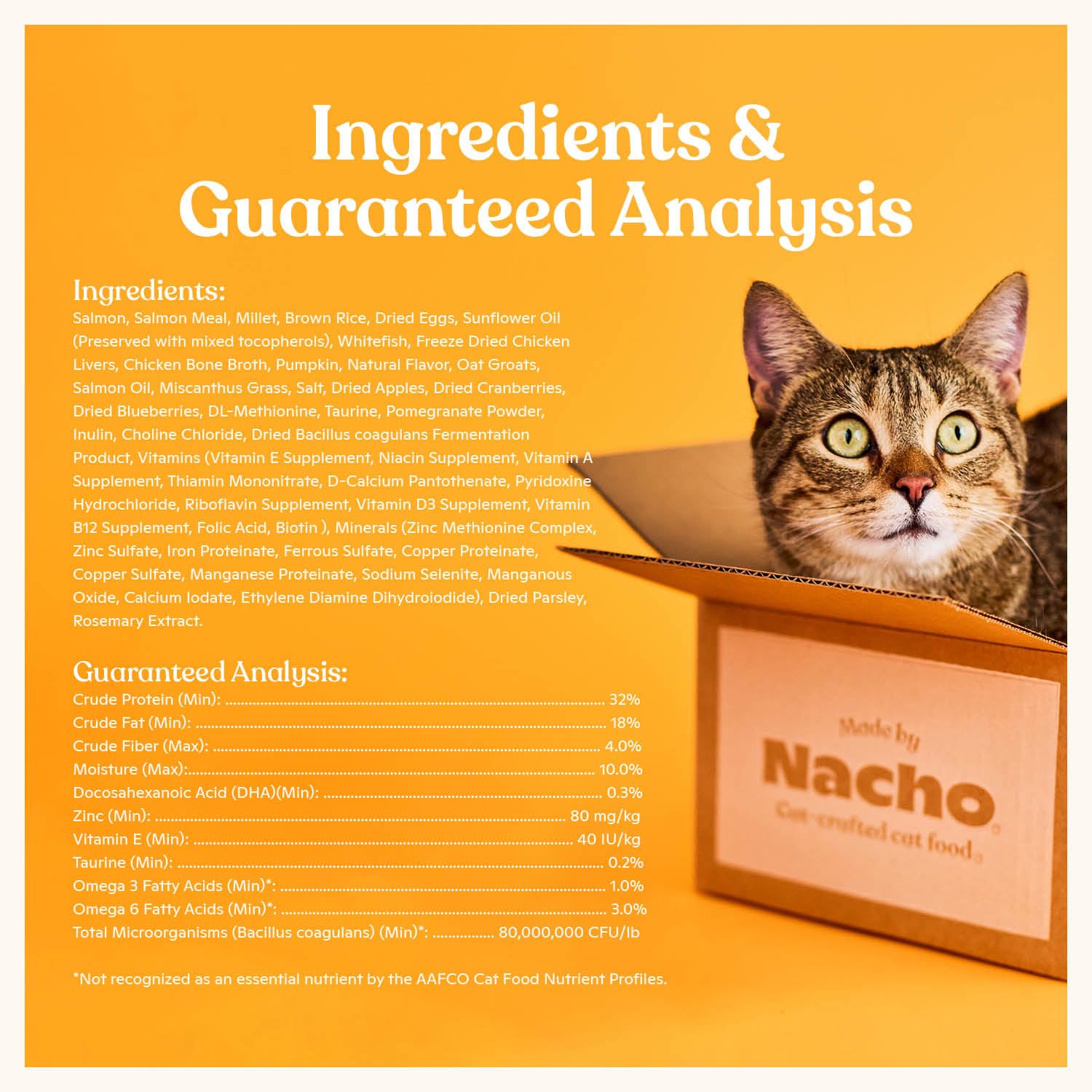 Made by Nacho limited-ingredient formula supports simple digestion and fewer allergens.