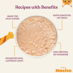 Made by Nacho bone broth with prebiotics for digestion support