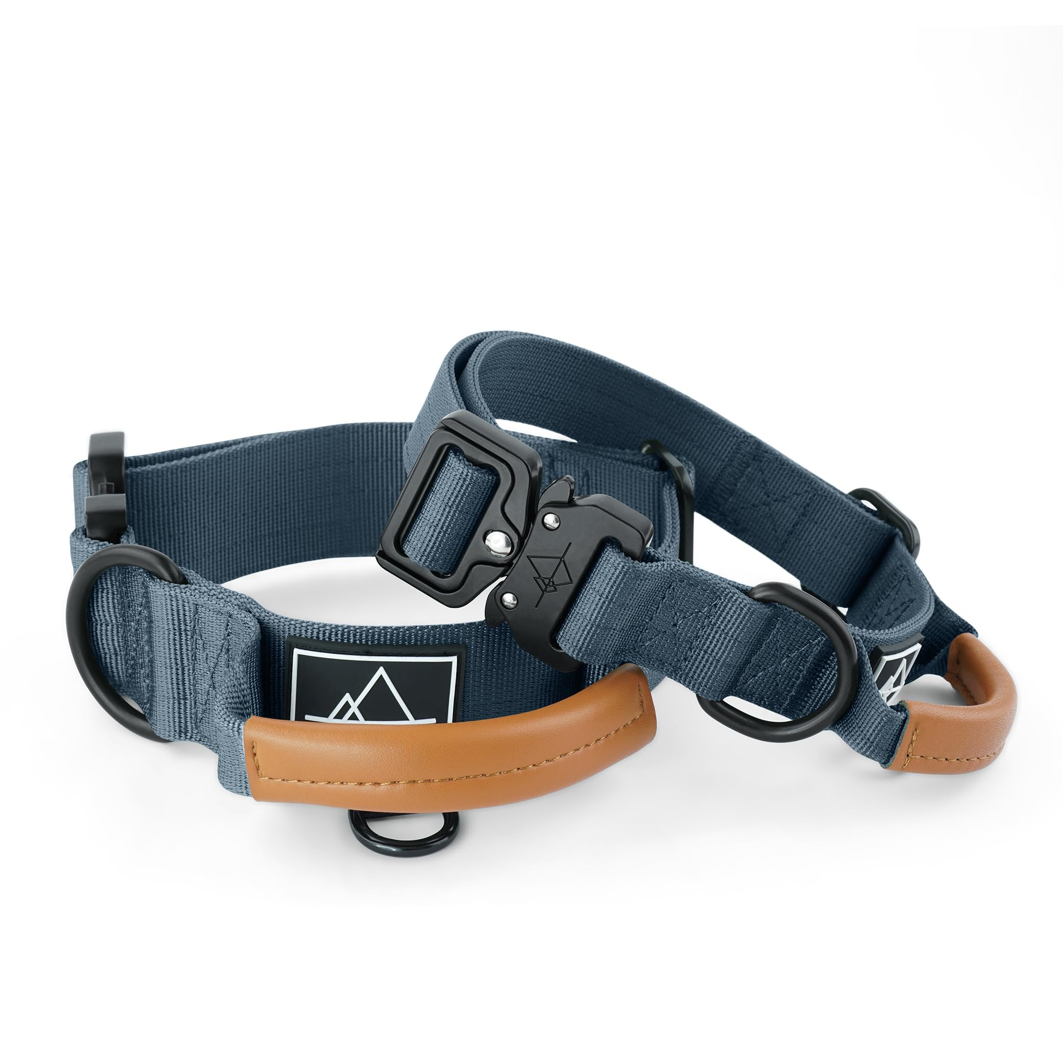 MADE TO ROAM explorer control collar shows durable nylon weave and rugged construction for daily use.