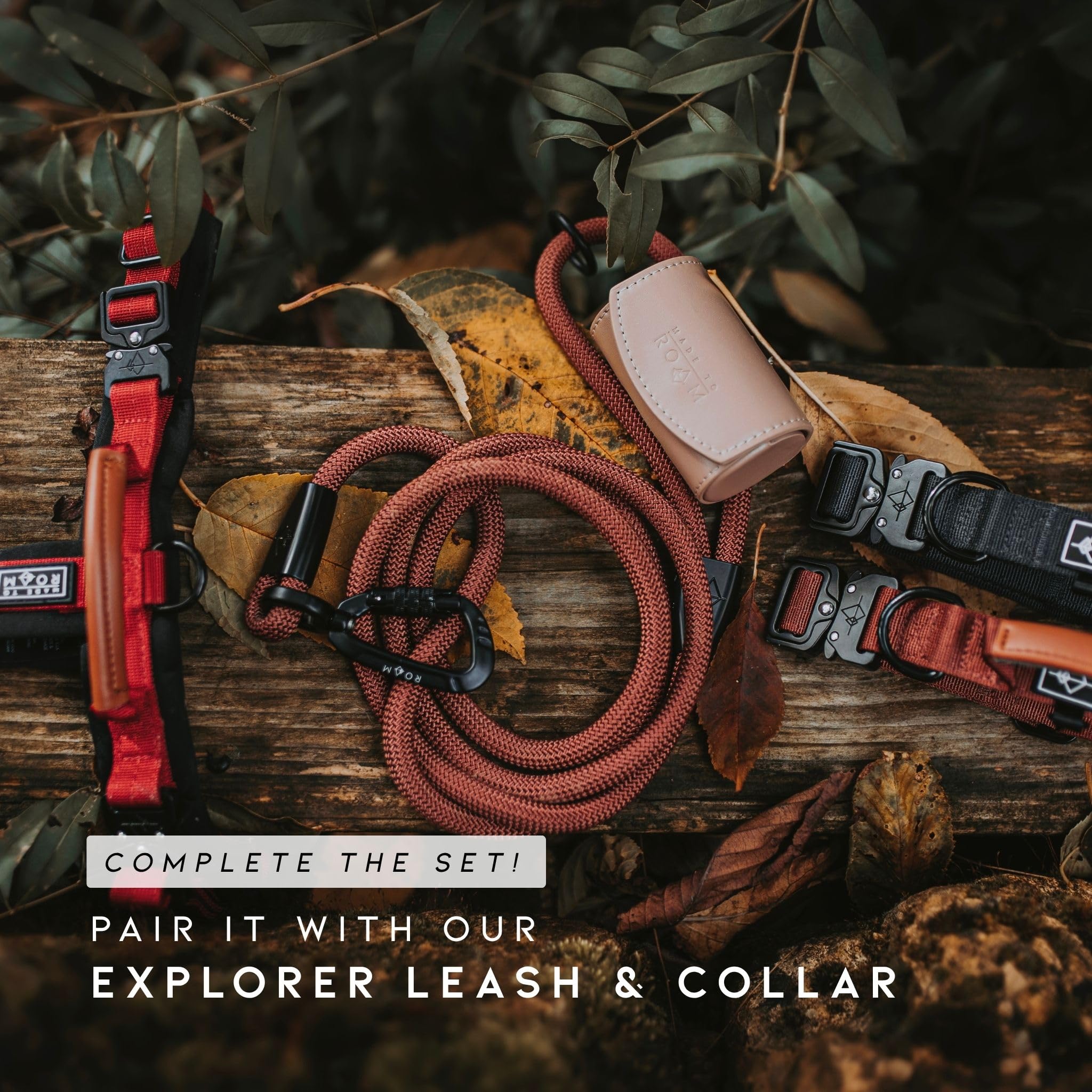 Made to Roam Explorer Harness four adjustable straps for tailored fit